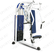 Горизонтальный жим от груди (грузоблок) (MB Barbell MB 3.18 серый)